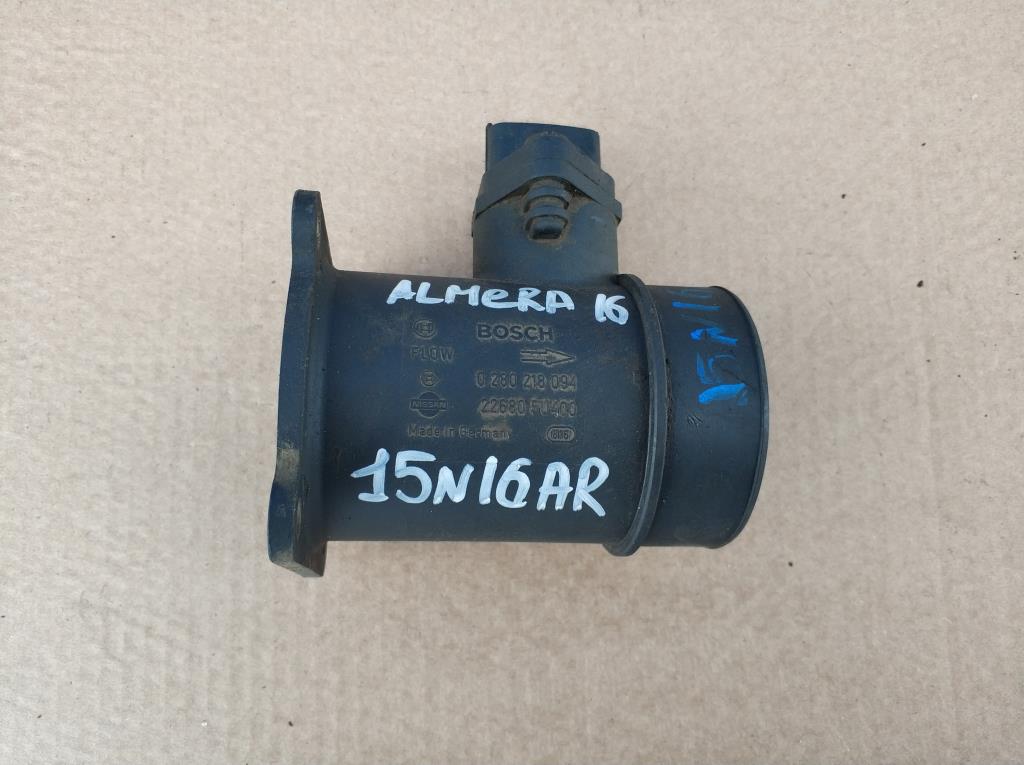NISSAN ALMERA (N16) 2000-2006 для Датчик расхода воздуха (ДМРВ,MAF)