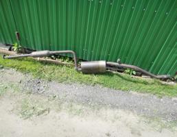 Глушитель (выхлоп) в сборе для MAZDA 3 (BK) 2003-2009  запчасти бу