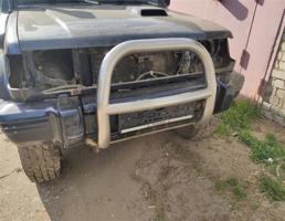 Защита бампера (кенгуринг) для MITSUBISHI PAJERO/MONTERO (V1,V2,V3,V4) 1990-1997  запчасти бу