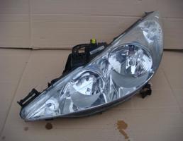 Фара левая для PEUGEOT 207 2006-2013  запчасти бу