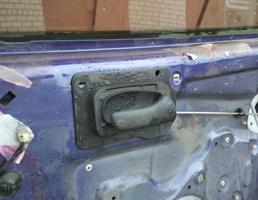 Ручка двери внутренняя передняя правая для OPEL VECTRA B 1996-2001  запчасти бу