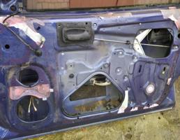 Стеклоподъёмник электрический передний правый для OPEL VECTRA B 1996-2001  запчасти бу