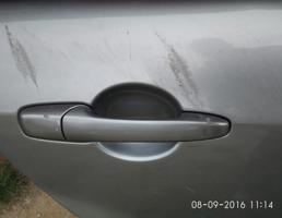Ручка двери наружная задняя правая для MAZDA 6 (GG) 2002-2007  запчасти бу