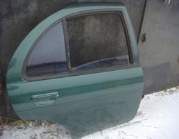 Дверь задняя правая для NISSAN ALMERA (N15) 1995-2000  запчасти бу