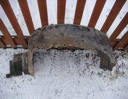 Подкрылок (локер) передний правый для NISSAN ALMERA (N16) 2000-2006  запчасти бу