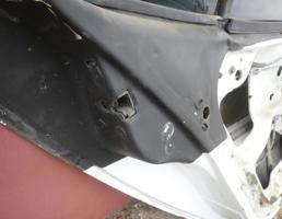 Замок двери задней левой для RENAULT MEGAN 1996-1999  запчасти бу