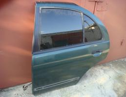 Дверь задняя левая для NISSAN ALMERA (N15) 1995-2000  запчасти бу