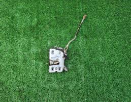 Замок двери передней правой для MITSUBISHI PAJERO 1982-1990  запчасти бу