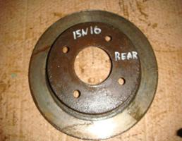 Диск тормозной задний для NISSAN ALMERA (N16) 2000-2006  запчасти бу