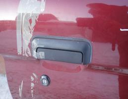Ручка двери наружная передняя правая для MITSUBISHI PAJERO/MONTERO SPORT (K9) 1998-2008  запчасти бу