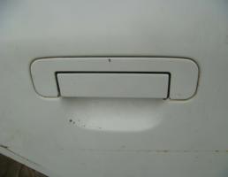 Ручка двери наружная задняя правая для AUDI 100 (45) 1991-1994  запчасти бу