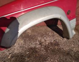 Накладка на крыло (расширитель) левая для MITSUBISHI PAJERO/MONTERO (V1,V2,V3,V4) 1990-1997  запчасти бу