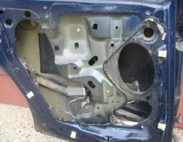 Стеклоподъёмник электрический задний левый для FORD FOCUS I 1998-2004  запчасти бу