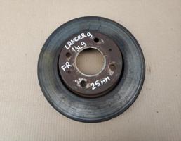 Диск тормозной передний для MITSUBISHI LANCER (CS) 2003-2008  запчасти бу